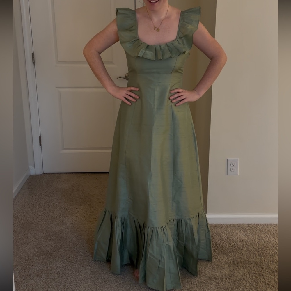 Sage Camille Dress by Louise New York - Picture 4 of 4